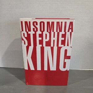 Insomnia by Stephen King Hardcover 1st Edition Dust Jacket Clean Dark Fantasy